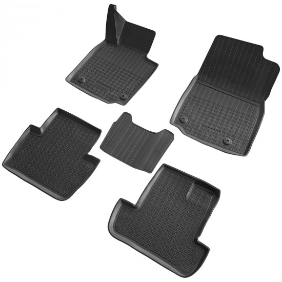 Set de 4 covorase cauciuc 3D stil tavita premium pentru Mazda MX-30 din 2020