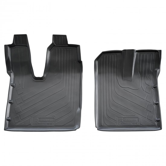 Set de 2 covorase cauciuc 3D stil tavita premium pentru MAN TGS din 2020