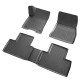 Set de 4 covorase cauciuc 3D stil tavita premium pentru Mercedes EQB din 2021-2025