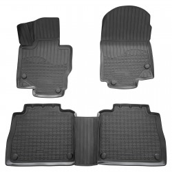 Set de 4 covorase cauciuc 3D stil tavita premium pentru Mercedes GLE V167 din 2018