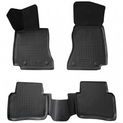 Set de 4 covorase cauciuc 3D stil tavita premium pentru Mercedes C-Class W206, S206 din 2021