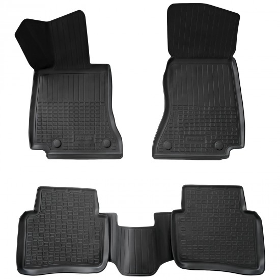 Set de 4 covorase cauciuc 3D stil tavita premium pentru Mercedes C-Class W206, S206 din 2021