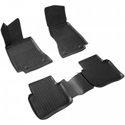 Set de 4 covorase cauciuc 3D stil tavita premium pentru Mercedes C-Class W206, S206 din 2021