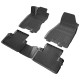 Set de 4 covorase cauciuc 3D stil tavita premium pentru Nissan X-Trail T31 din 2007-2014