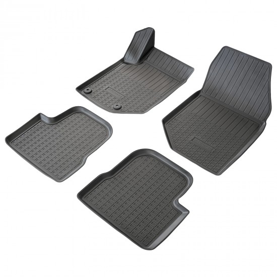 Set de 4 covorase din cauciuc 3D stil tavita premium pentru Opel Mokka B din 2021