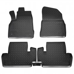 Set de 4 covorase cauciuc 3D stil tavita premium pentru Peugeot 3008 din 2009-2016