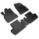 Set de 4 covorase cauciuc 3D stil tavita premium pentru Peugeot 3008 din 2009-2016