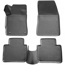 Set de 4 covorase cauciuc 3D stil tavita premium pentru Peugeot 408 III din 2022