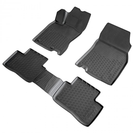 Set de 4 covorase cauciuc 3D stil tavita premium pentru Renault Kadjar din 2015-2022