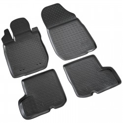 Set de 4 covorase cauciuc 3D stil tavita premium pentru Dacia Sandero I din 2008-2012