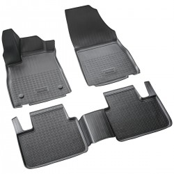 Set de 4 covorase cauciuc 3D stil tavita premium pentru Renault Talisman din 2015-2022