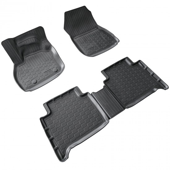 Set de 4 covorase cauciuc 3D stil tavita premium pentru Renault Zoe din 2012-2024