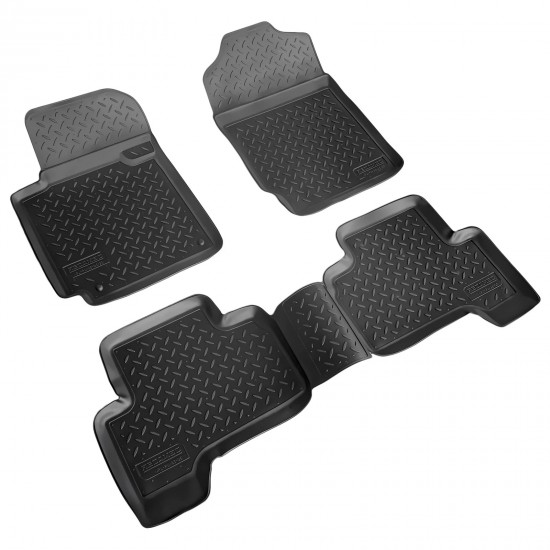 Set de 4 covorase cauciuc 3D stil tavita premium pentru Suzuki Grand Vitara II din 2005-2015 in 5 usi