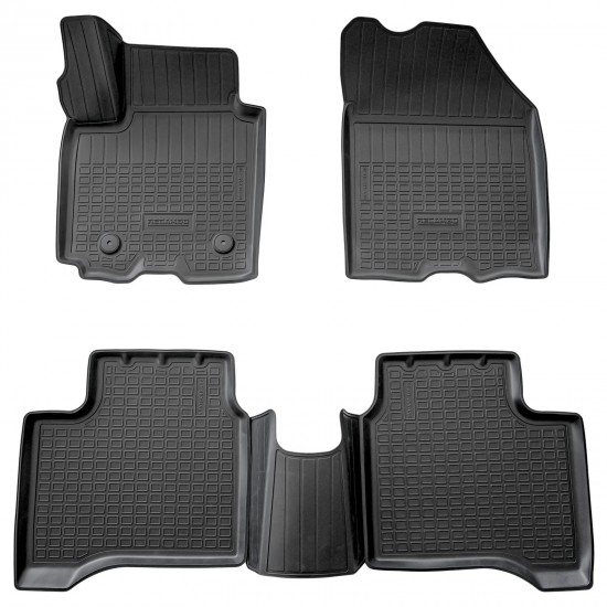 Set de 5 covorase cauciuc 3D stil tavita premium pentru Suzuki Swift din 2017-2023