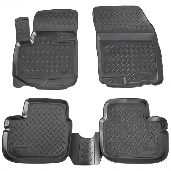 Set de 4 covorase cauciuc 3D stil tavita premium pentru Suzuki SX4 din 2006-2014