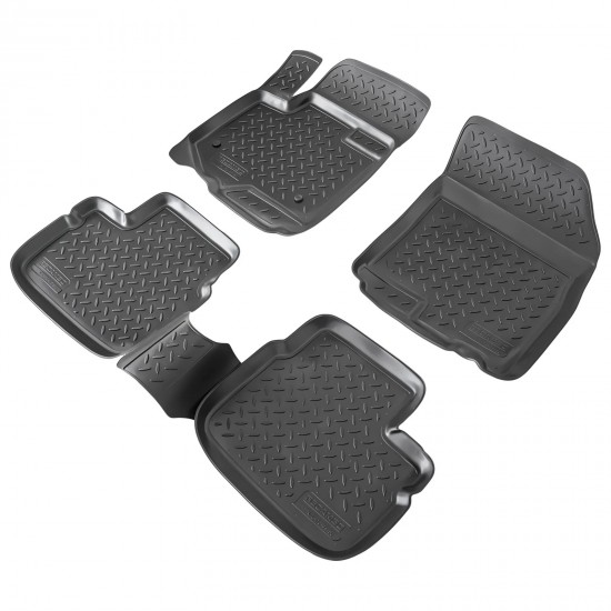 Set de 4 covorase cauciuc 3D stil tavita premium pentru Suzuki SX4 din 2006-2014