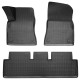 Set de 4 covorase cauciuc 3D stil tavita premium pentru Tesla Model 3 din 2017