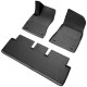 Set de 4 covorase cauciuc 3D stil tavita premium pentru Tesla Model 3 din 2017
