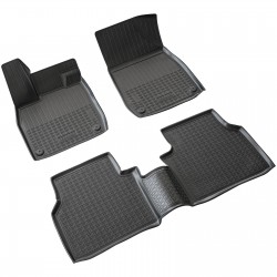 Set de 4 covorase cauciuc 3D stil tavita premium pentru VW ID.4 din 2020