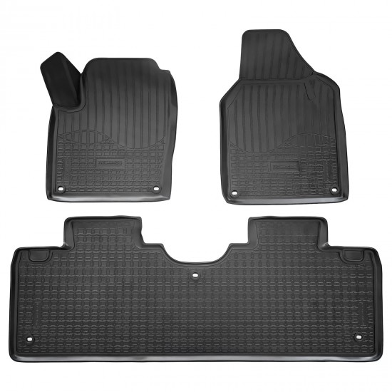 Set covorase cauciuc 3D stil tavita premium pentru VW Sharan 1995-2010, Seat Alhambra 1996-2010, Ford Galaxy 1995-2006