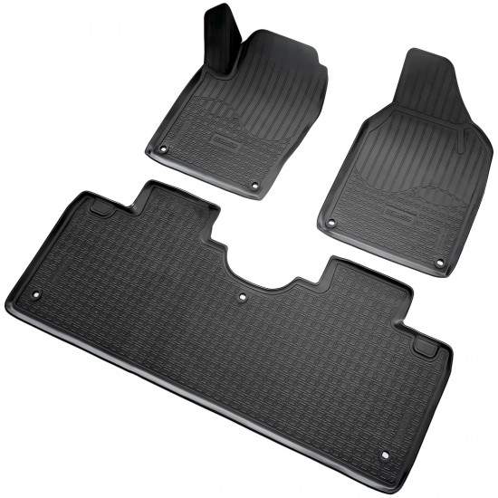 Set covorase cauciuc 3D stil tavita premium pentru VW Sharan 1995-2010, Seat Alhambra 1996-2010, Ford Galaxy 1995-2006