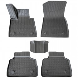 Set de 5 covorase cauciuc 3D stil tavita premium pentru BMW X6 G06 din 2019