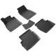 Set de 5 covorase cauciuc 3D stil tavita premium pentru Ford Fiesta VII din 2017-2023