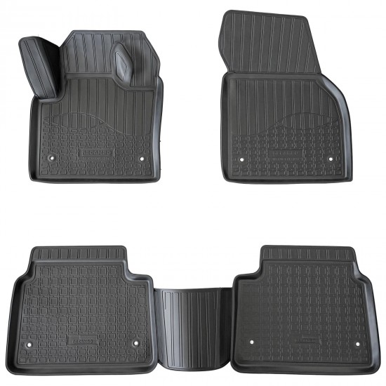 Set de 4 covorase cauciuc 3D stil tavita premium pentru Land Rover Discovery Sport L550 din 2019