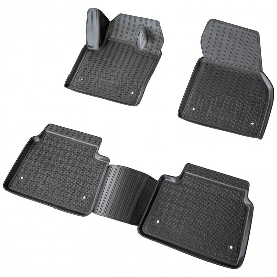 Set de 4 covorase cauciuc 3D stil tavita premium pentru Land Rover Discovery Sport L550 din 2019