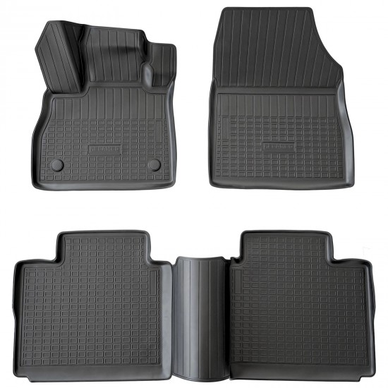 Set de 5 covorase cauciuc 3D stil tavita premium pentru Renault Espace V, 5 din 2015-2023