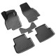 Set de 5 covorase cauciuc 3D stil tavita premium pentru VW Polo VI din 2017, VW Taigo din 2021