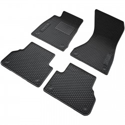 Set de 4 covorase cauciuc 3D premium pentru Audi A4 B9 din 2015-2024