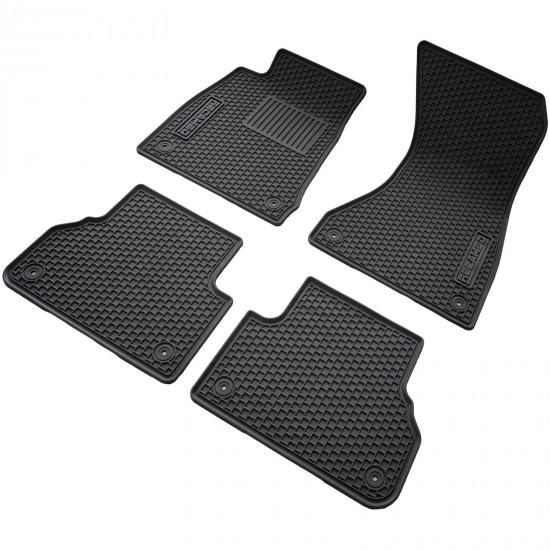 Set de 4 covorase cauciuc 3D premium pentru Audi A4 B9 din 2015-2024
