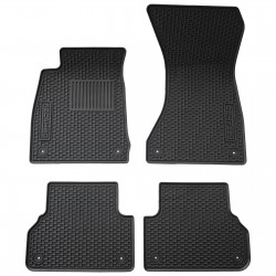 Set de 4 covorase cauciuc 3D premium pentru Audi A4 B9 din 2015-2024