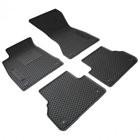 Set de 4 covorase cauciuc 3D premium pentru Audi A4 B9 din 2015-2024