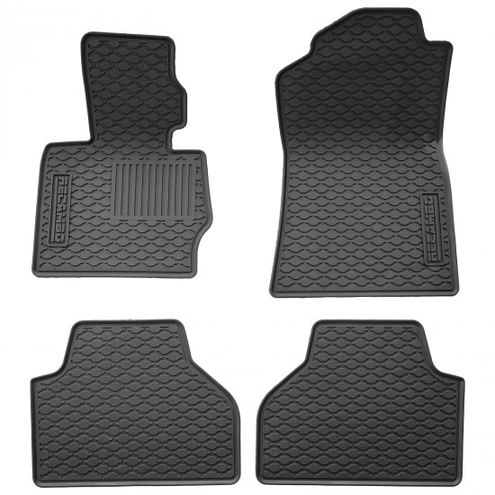 Set de 4 covorase din cauciuc premium pentru BMW X3 F25 din 2010-2017
