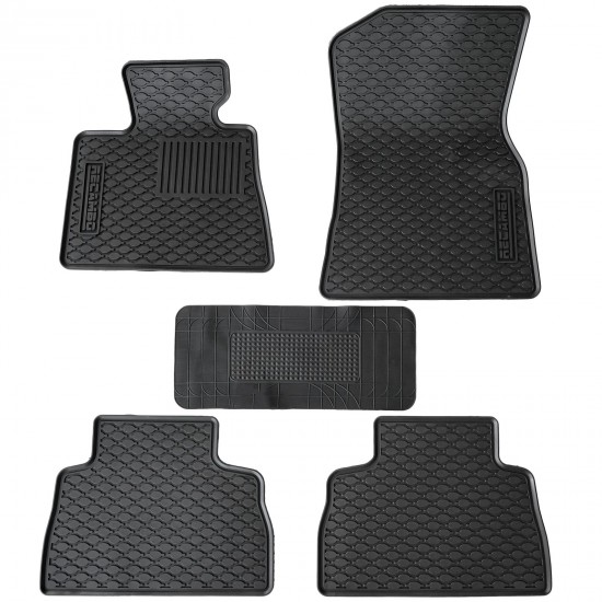 Set de 4 covorase din cauciuc premium pentru BMW X6 G06 din 2019