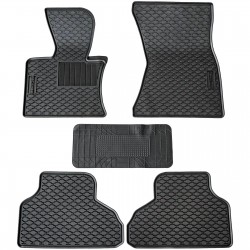 Set de 5 covorase din cauciuc premium pentru BMW X5 F15 din 2013-2018