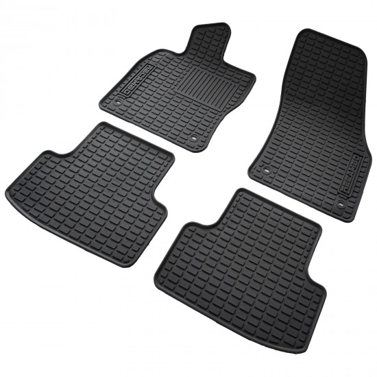 Set de 4 covorase cauciuc 3D premium pentru Skoda Karoq, VW T-ROC, Seat Ateca