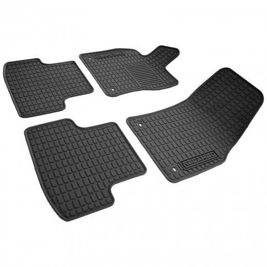 Set de 4 covorase cauciuc 3D premium pentru Skoda Karoq, VW T-ROC, Seat Ateca