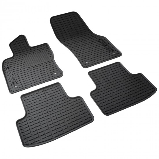Set de 4 covorase cauciuc 3D premium pentru Skoda Karoq, VW T-ROC, Seat Ateca