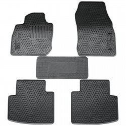 Set de 4 covorase din cauciuc premium pentru VW T-Cross din 2018