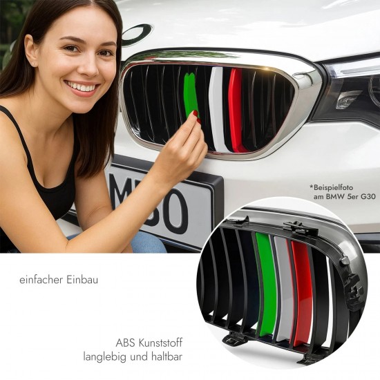 Ornamente grila/bara fata stil italian pentru Maserati Levante din 2016-2024