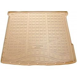 Tavita portbagaj bej din cauciuc premium pentru Mercedes M/GLE Class W166 2011-2018