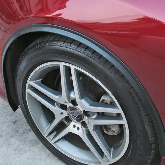 Set de 4 protectii aripi auto universale din cauciuc premium 1, 5 m lungime, latime 1, 9 cm