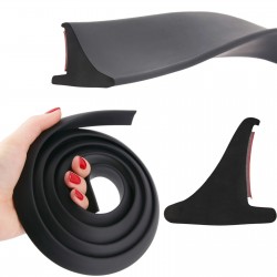 Set de 4 protectii aripi auto universale din cauciuc premium 1, 5 m lungime, latime 1, 9 cm