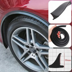 Set de 4 protectii aripi auto universale din cauciuc premium 1, 5 m lungime, latime 1, 9 cm