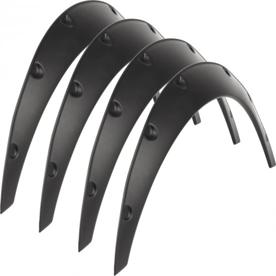 Set de 4 protectii aripi/overfendere universale, Diametru 83 cm, Latime 11, 5 cm