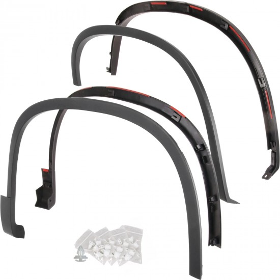 Set de 4 protectii/overfendere aripi pentru VW Tiguan I 5N Facelift din 2011-2018