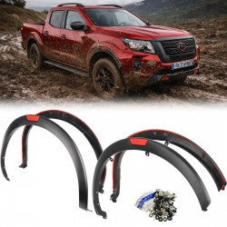 Set de 4 protectii/overfendere aripi pentru Nissan Navara NP300 din 2021
